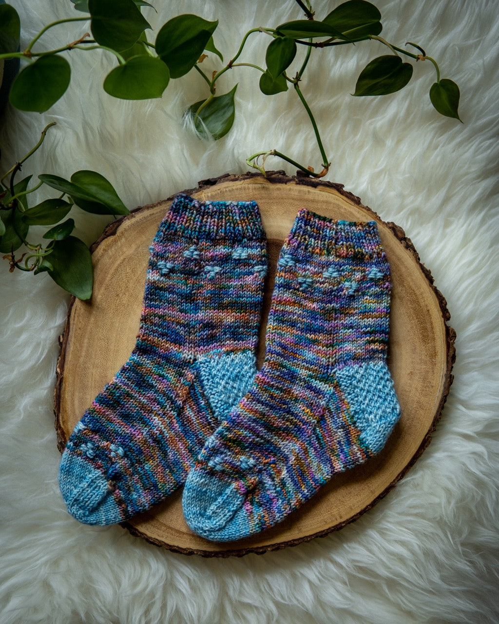 Boba Time Mini Socks - Knitting Pattern (PDF)