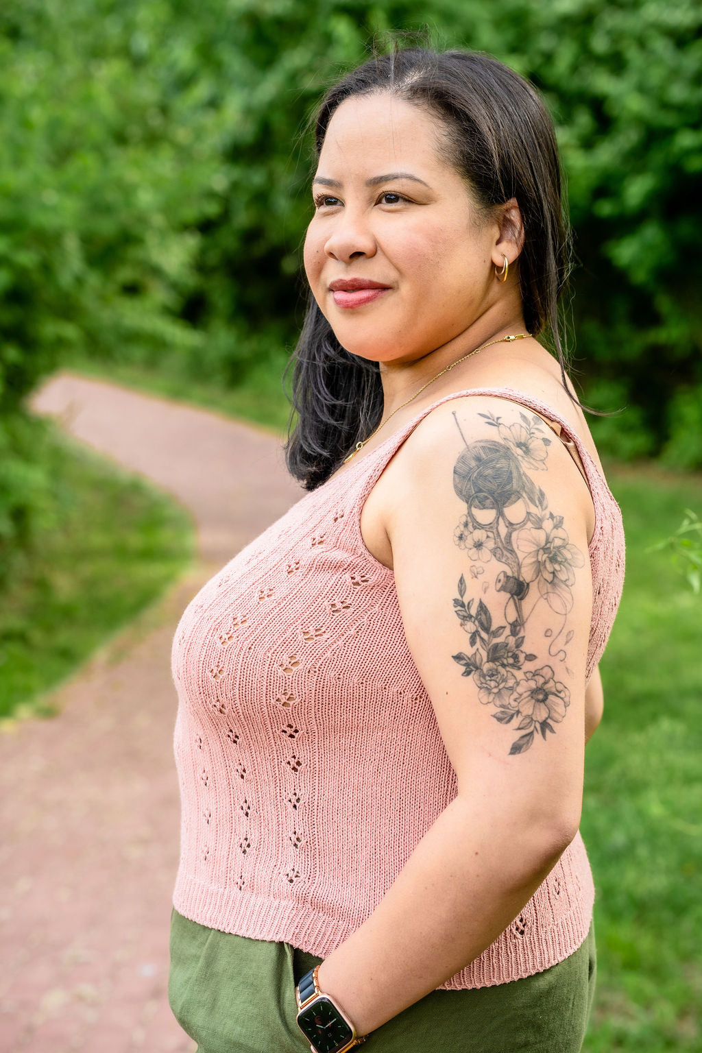 Seashore Cami - Knitting Pattern (PDF)