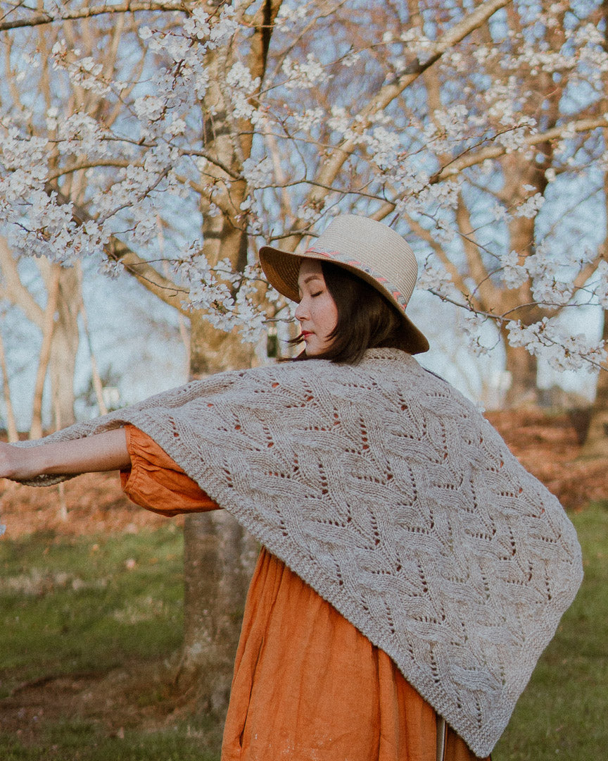 Meditative Shawl - Knitting Pattern (PDF)