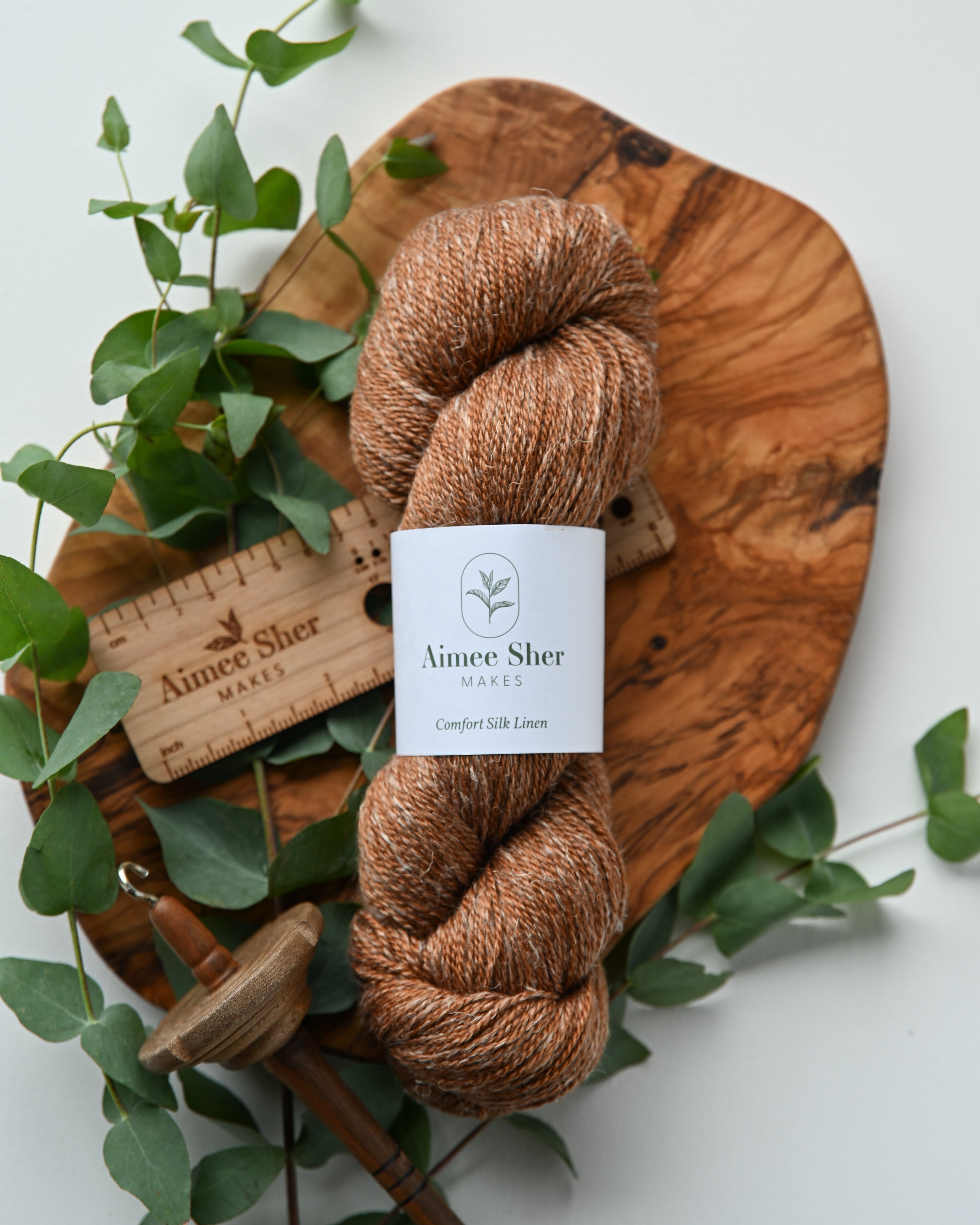 Comfort Silk Linen - Fingering weight yarn
