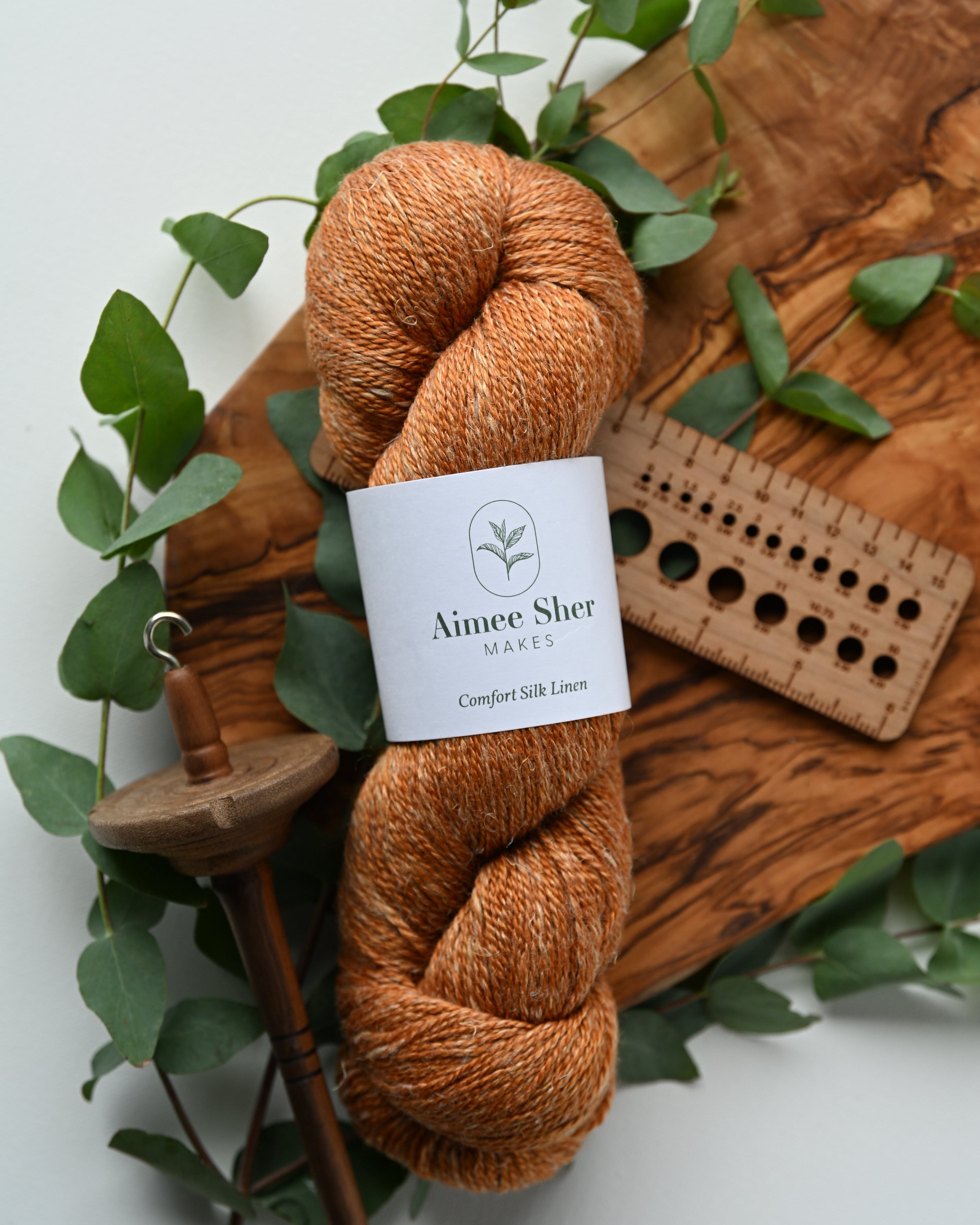 Comfort Silk Linen - Fingering weight yarn