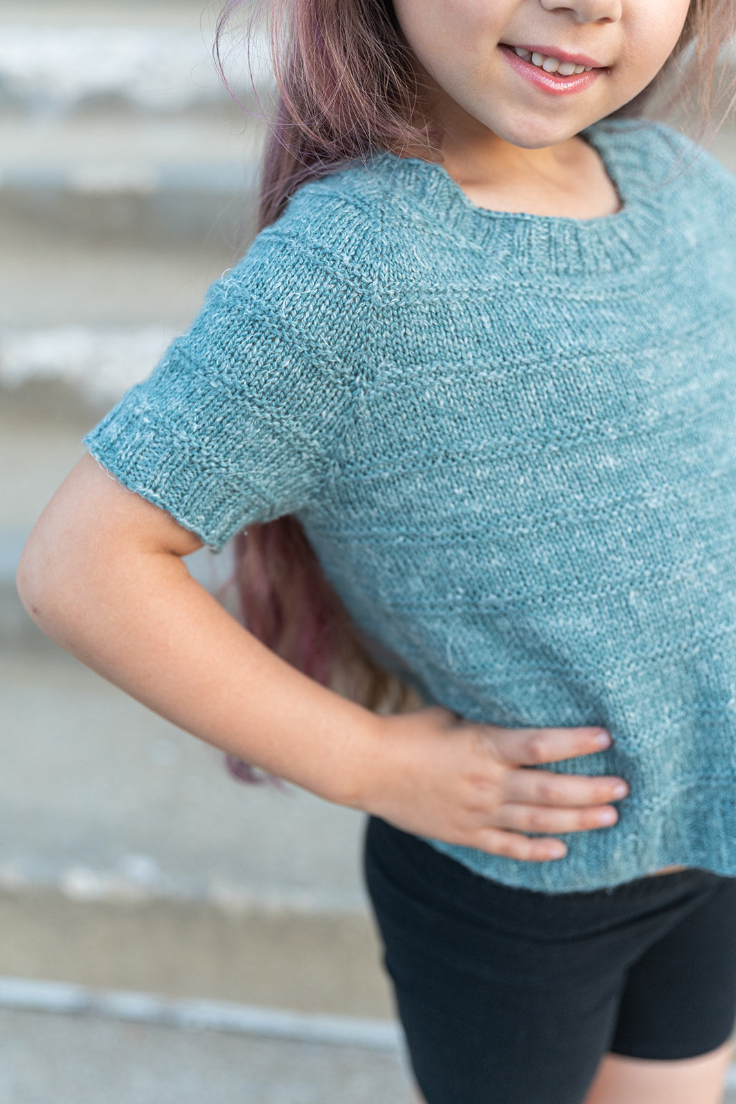 Relax Tee Mini - Knitting Pattern (PDF)