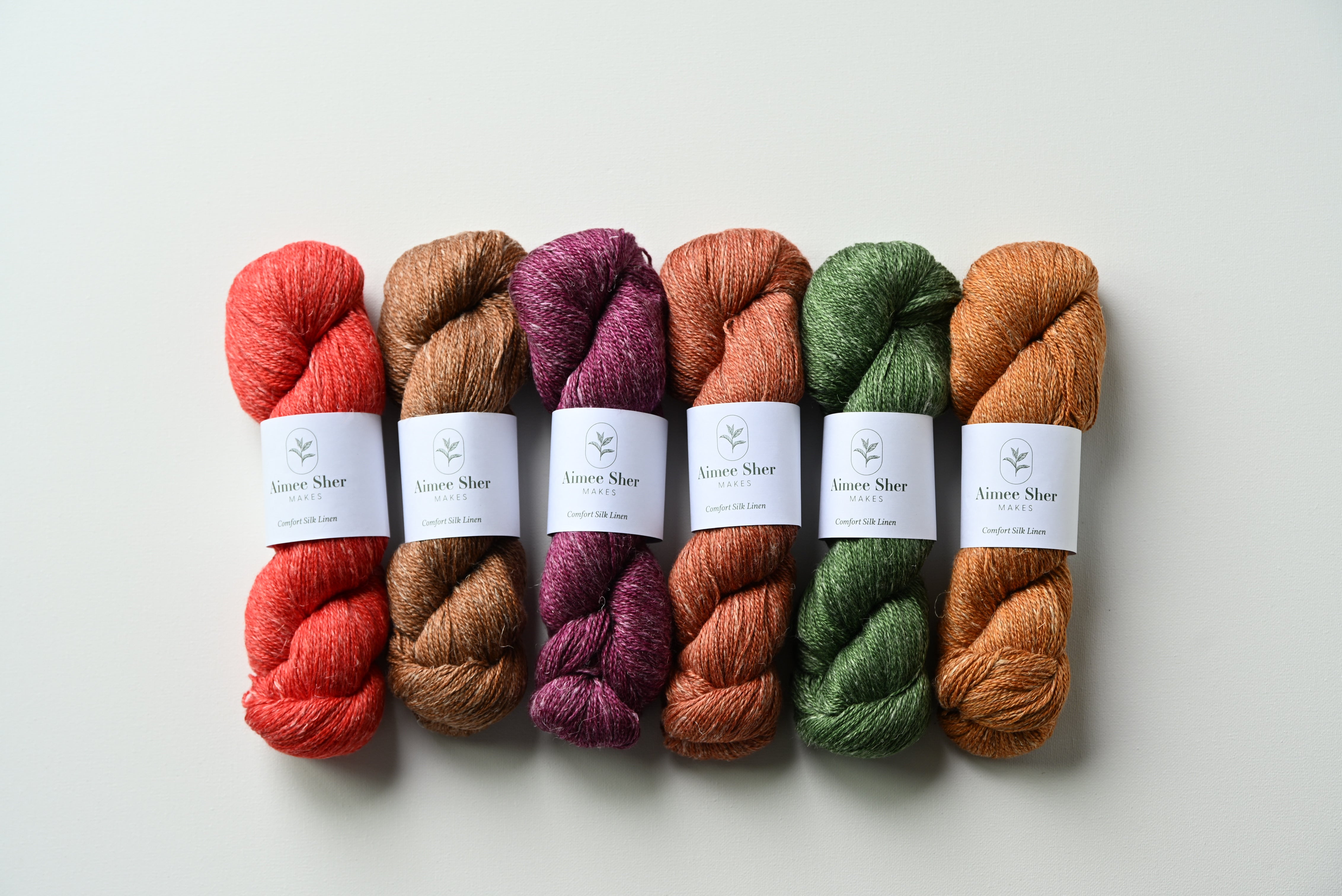 Comfort Silk Linen - Fingering weight yarn