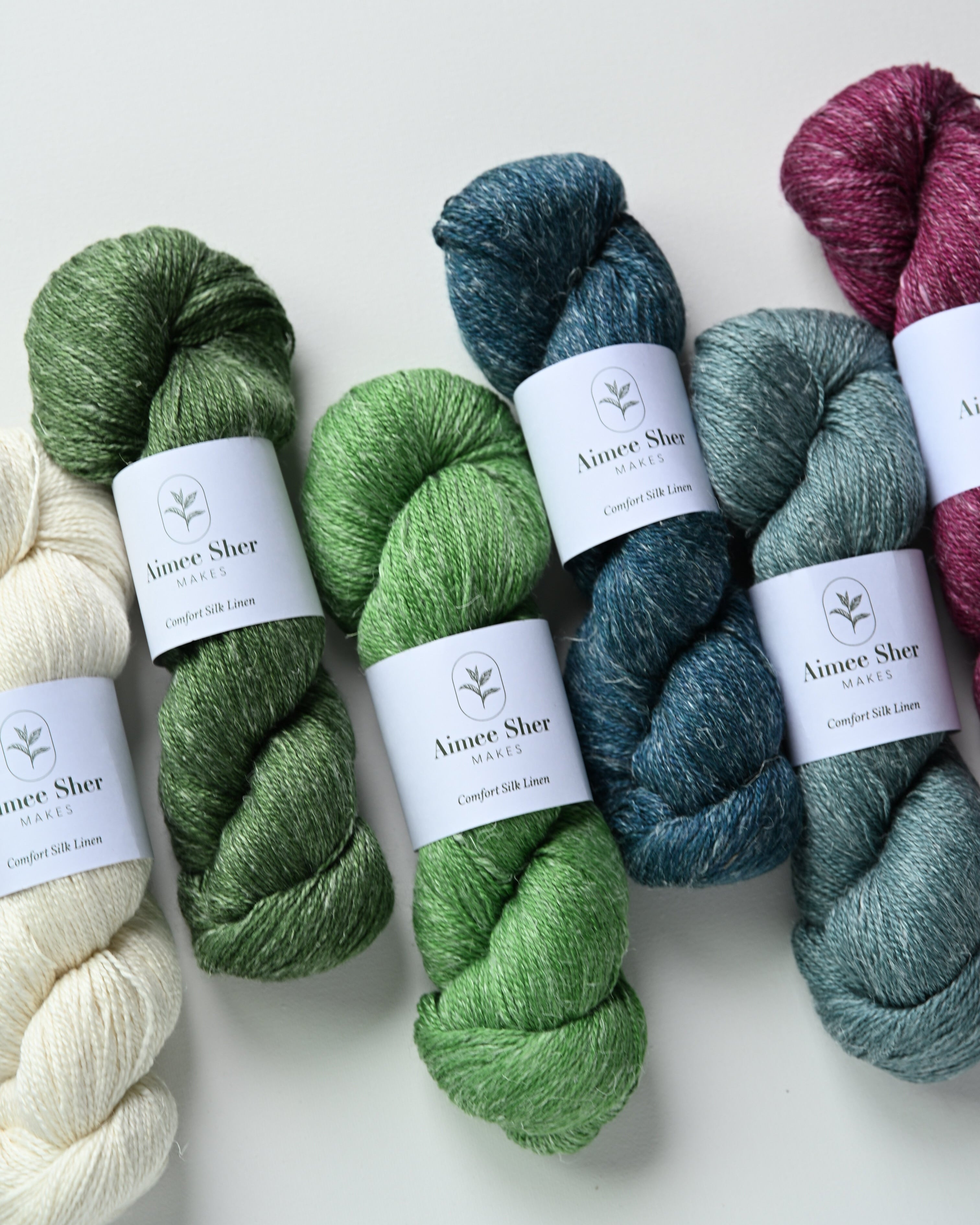 Comfort Silk Linen - Fingering weight yarn