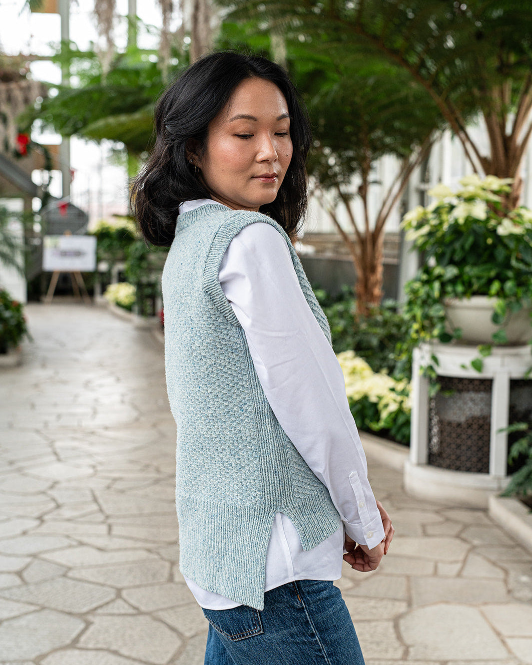 Reading Room Slipover - Knitting Pattern (PDF)