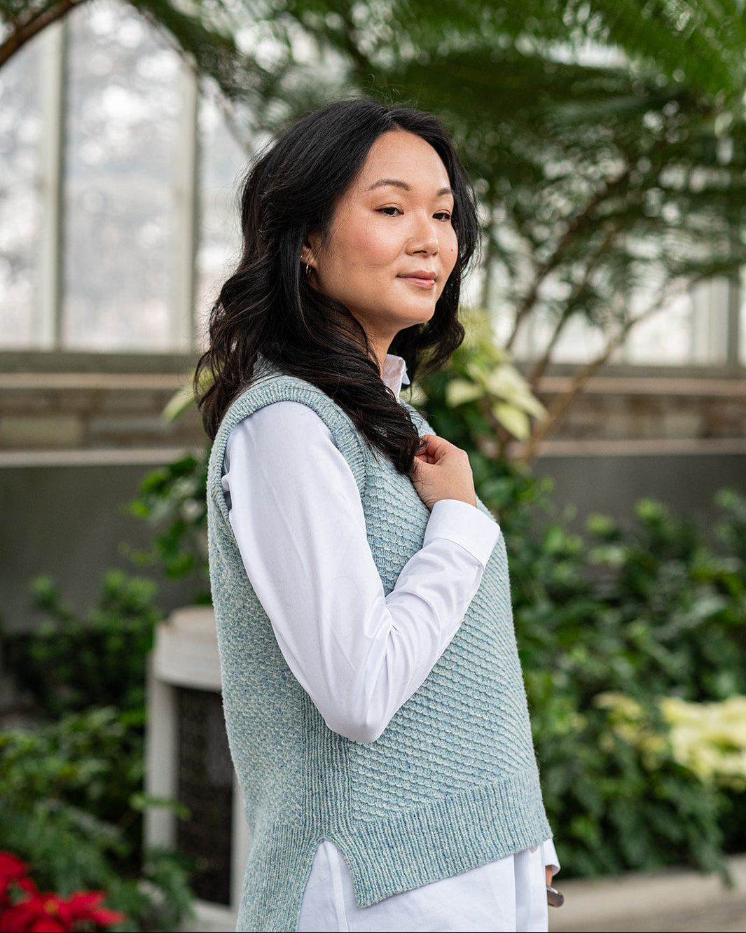 Reading Room Slipover - Knitting Pattern (PDF)