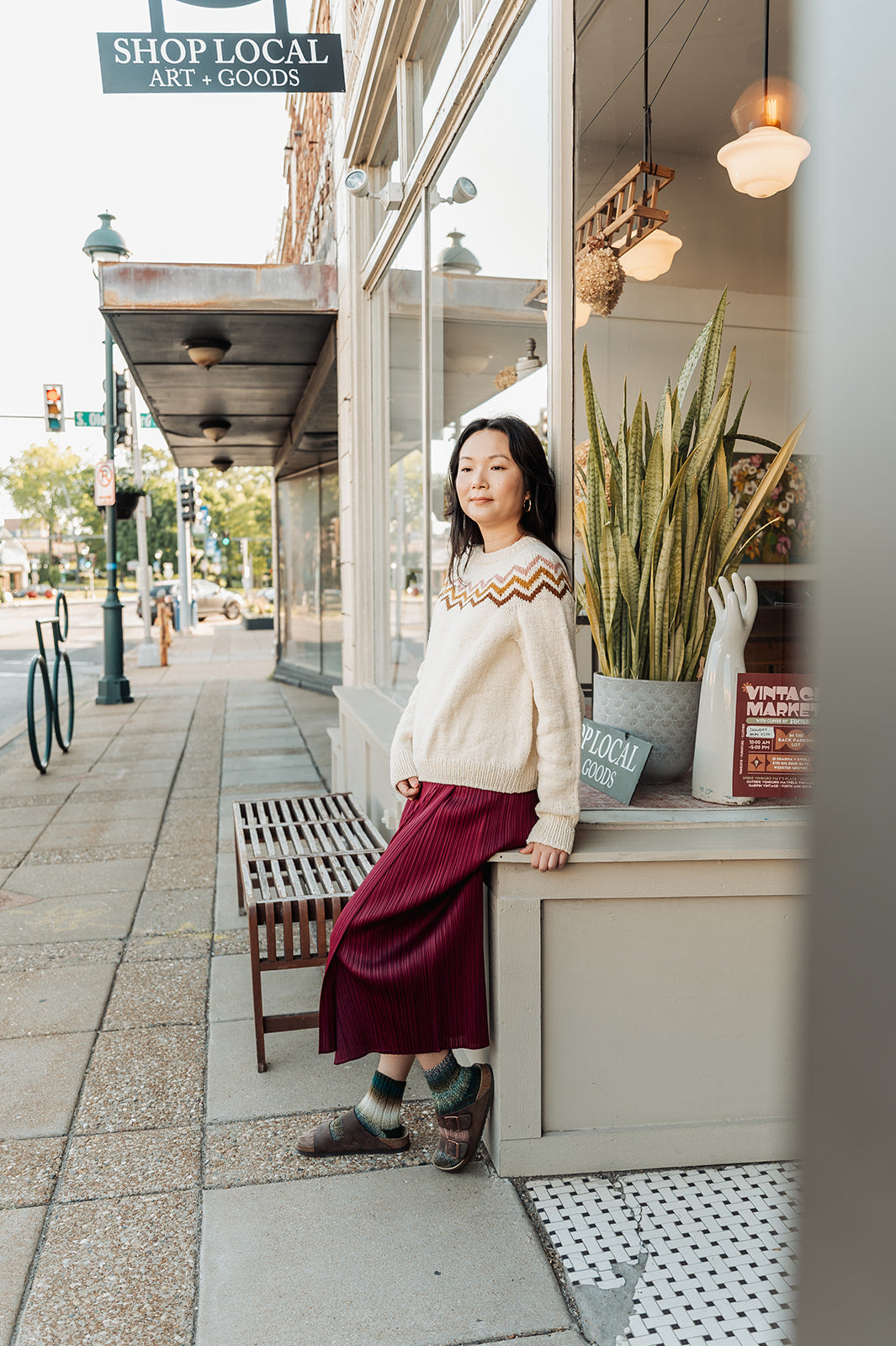 Zig Zag Along Pullover - Knitting Pattern (PDF)