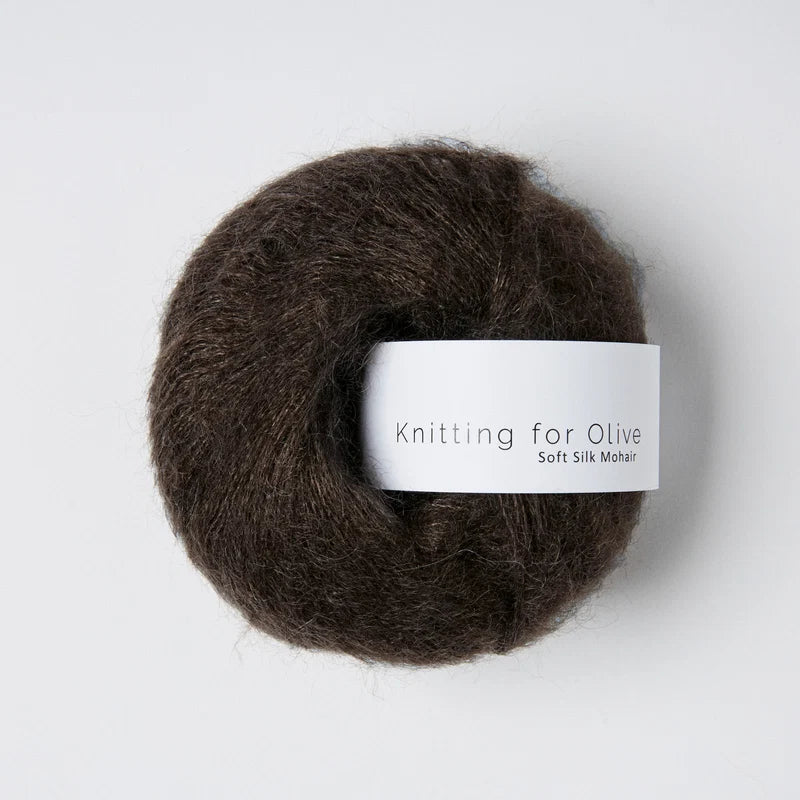Soft Silk Mohair - Brushed Lace Weight Yarn