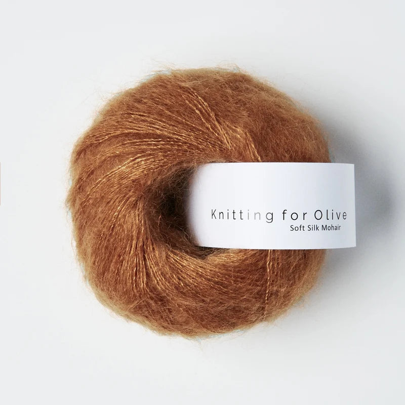 Soft Silk Mohair - Brushed Lace Weight Yarn