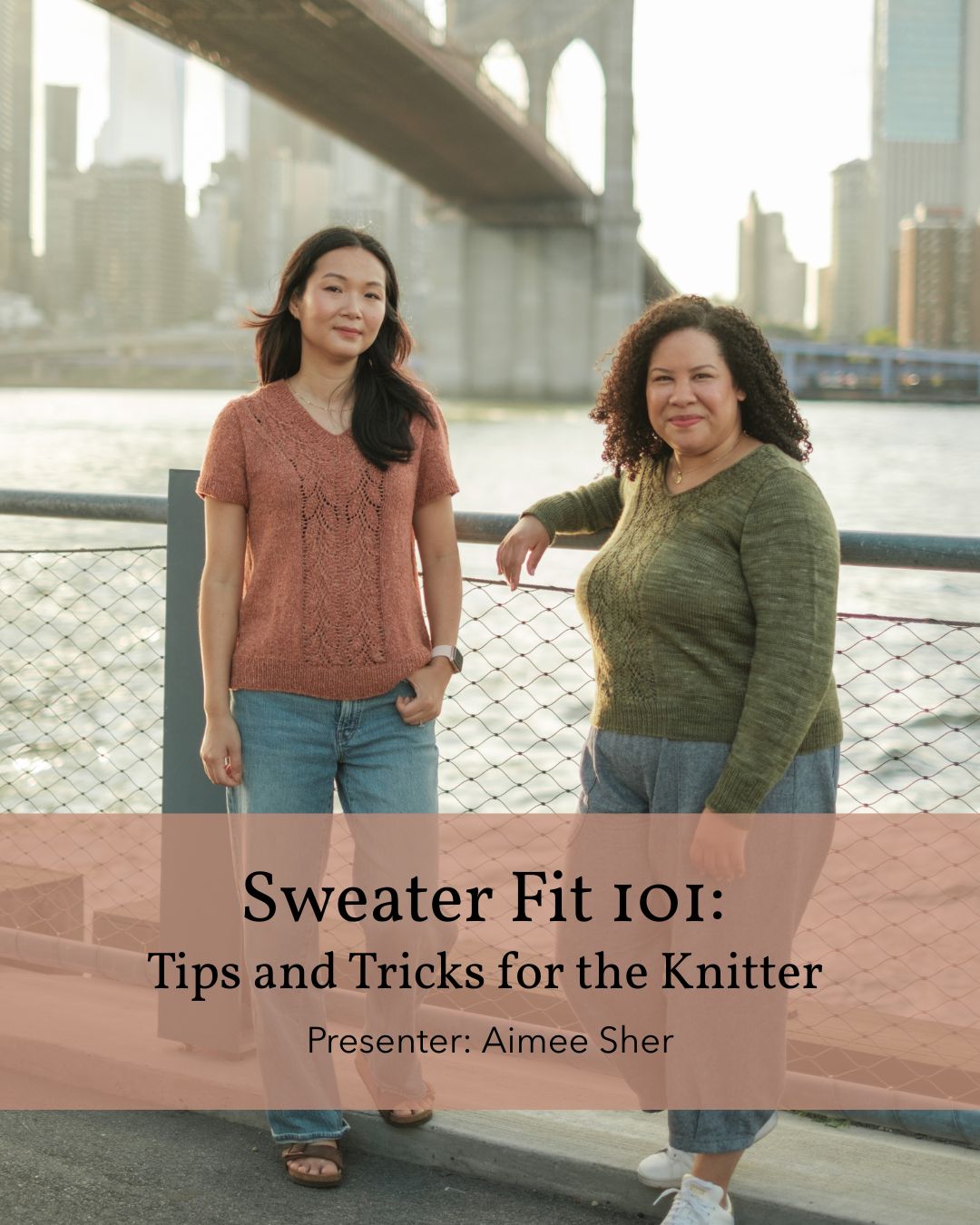 Sweater Fit 101: Tips and Tricks for the Knitter (Live Digital Class)
