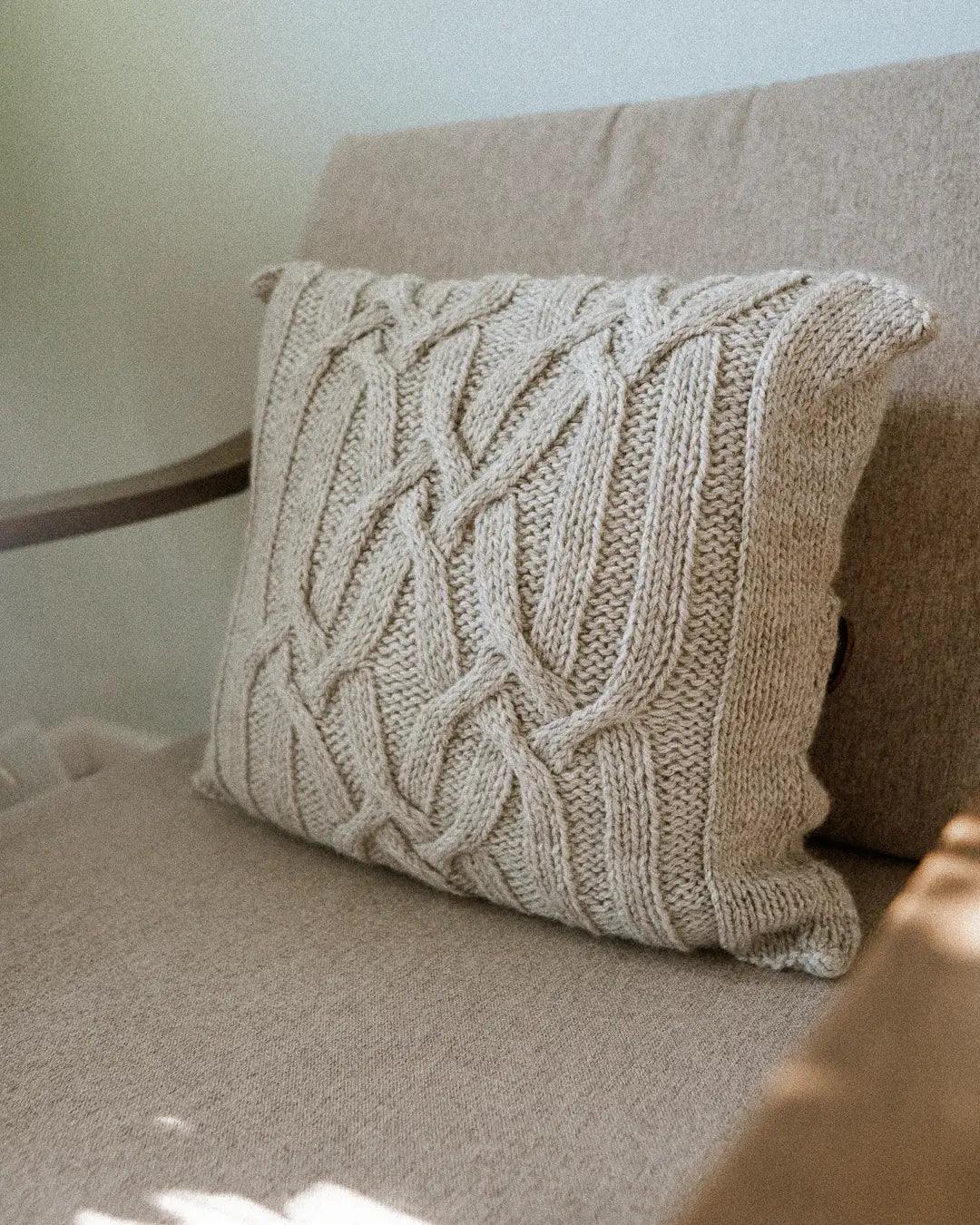 Friendship Cushion - Knitting Pattern (PDF) - Aimee Sher Makes