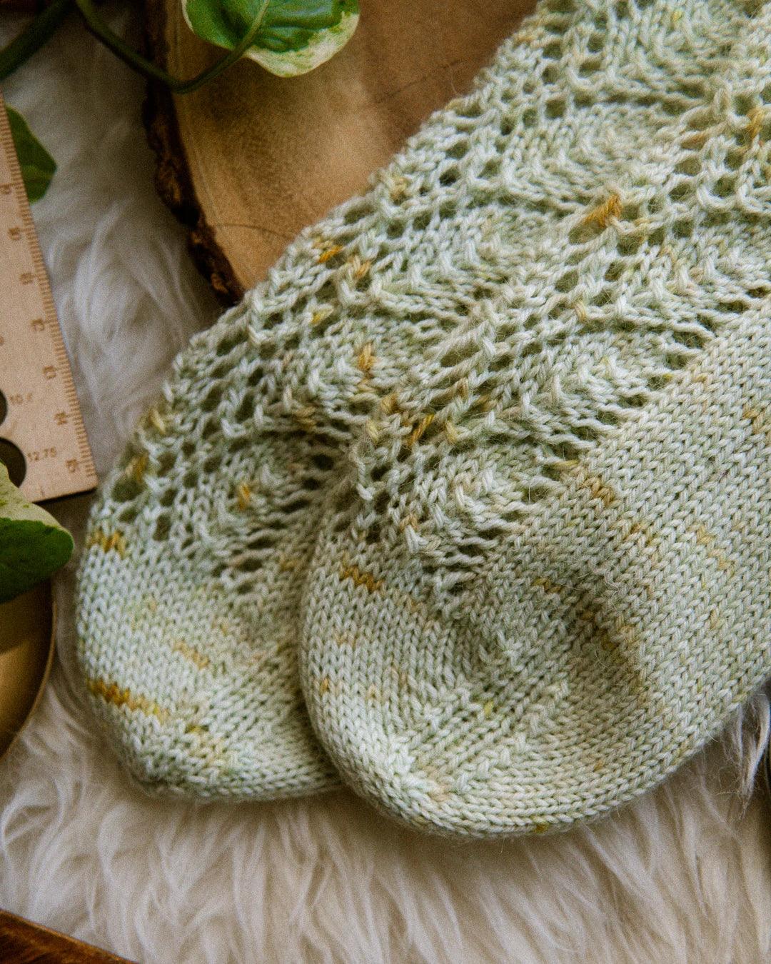 Oolong Socks - Knitting Pattern (PDF) - Aimee Sher Makes