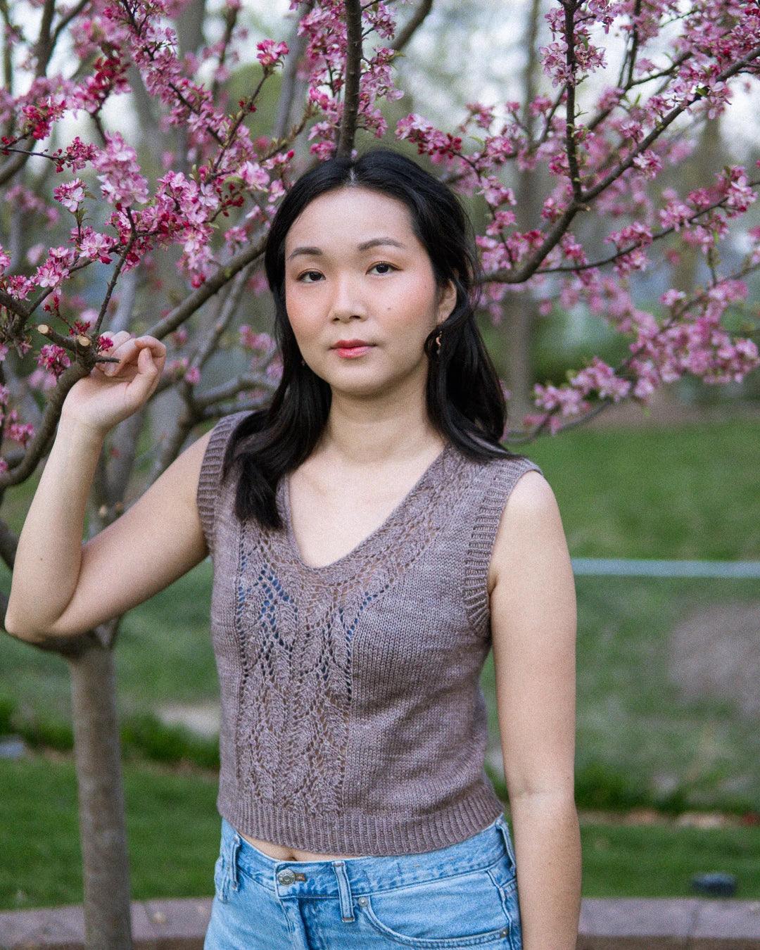 Oolong Tank - Lace Knitting Pattern (PDF) - Aimee Sher Makes